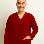 FortisPro Luxe™  V-Neck Top – Feminine Fit with Long Sleeves