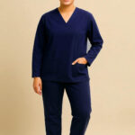 FortisPro Luxe™  3-Pocket Straight Leg Feminine Scrub Set
