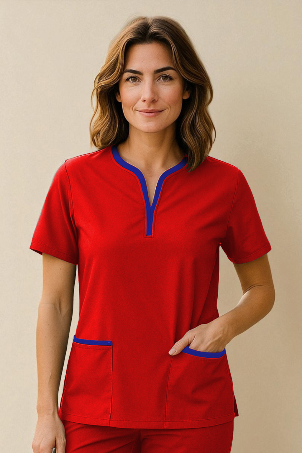 FortisPro Luxe™ Tunic Top – Gender Neutral Fit, Dual Pocket - Image 5