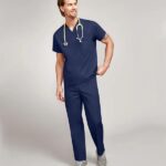 🩺 FortisPro Core+™ Microfiber Gender Neutral Scrub Set – 2 Pockets